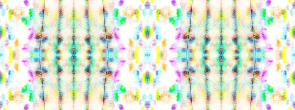 Art Watercolour Shibori Blot Řada Tie Barvy Grunge Inkoust Rainbow — Stock fotografie