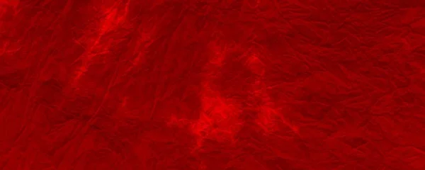 Red Dark Tie Dye Banner Red Boho Organic Horror Color — Photo