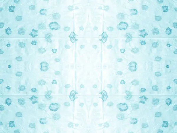 Tie Dye Aqua Seamless Smudge Art Gradient Abstract Print Wet — Stock Photo, Image