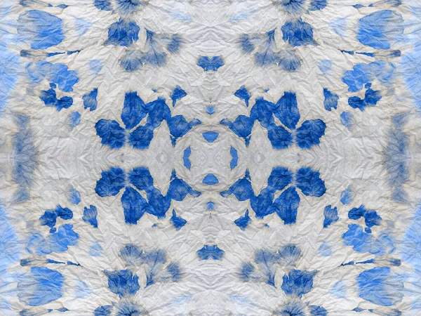 Blå Abstrakt Märke Art Colorful Sömlös Spill Tvätta Stripe Repetera — Stockfoto