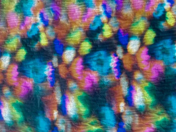 Tie Dye Neon Aquarela Abstrata Blue Stripe Neon Textura Aquarela — Fotografia de Stock