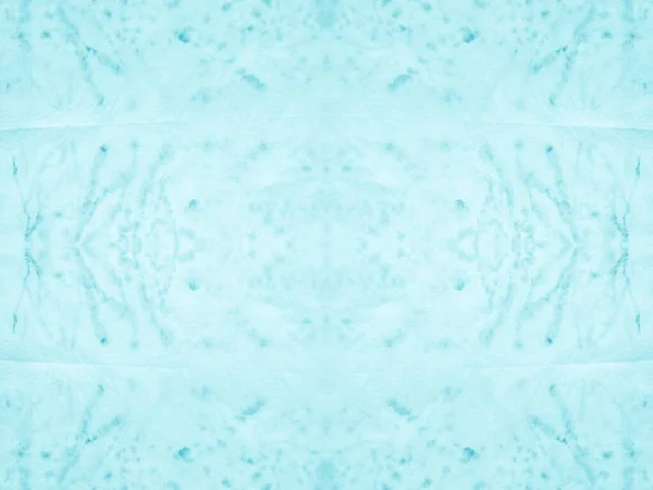 Textura Arte Azul Pincel Dot Stripe Tinta Aquamarine Shibori Gotejamento — Fotografia de Stock