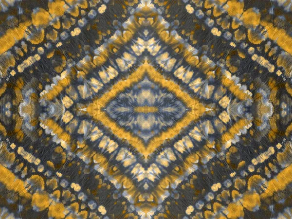 Wash Abstract Mark Golden Watercolor Black Splotch Wet Geometric Tie — Stok fotoğraf