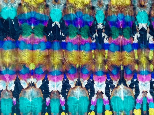 Krawat Barwnika Neon Gradient Akwarela Szary Neonowy Wzór Akwareli Paski — Zdjęcie stockowe