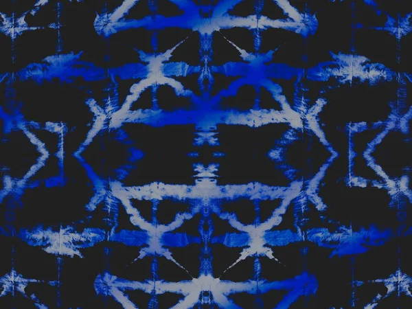 Weißer Gradientenschmutz Coole Kaleidoskop Fliese Denim Frost Grungy Darkness Dunkle — Stockfoto