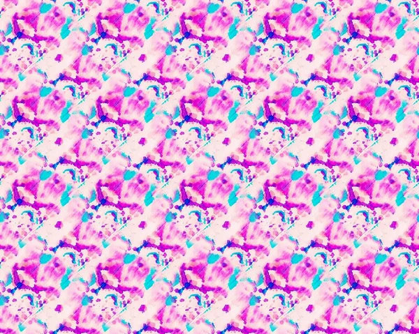 Roze Patroon Blauwe Natte Zijde Naadloze Inkt Vuile Geverfde Verf — Stockfoto