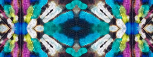 Wash Tie Dye Grunge Ink Abstract Seamless Spill Line Ink — Stockfoto