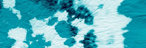 Blå Enkel Rond Sea Blur Dirty Draw Abstrakt Print Banner — Stockfoto