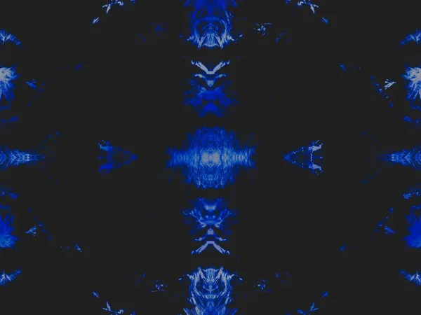 Vit Färgad Tygfärg Ice Geometrisk Kakel Denim Smoke Grunge Mörker — Stockfoto
