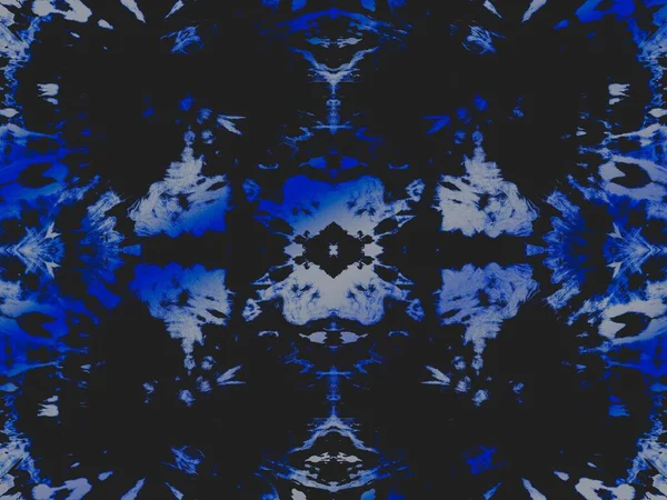 Vit Färgad Tygkonst Sky Geometric Chevron Denim Frost Space Akvarell — Stockfoto