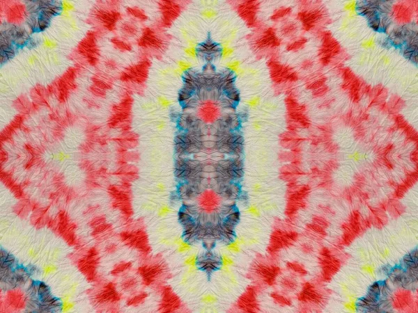 Πλύσιμο Γραβάτα Dye Επαναλαμβάνω Tiedye Watercolor Stripe Splotch Σχέδιο Μελανιού — Φωτογραφία Αρχείου