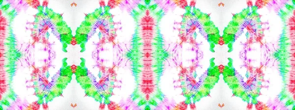 Art Creative Abstract Skriv Linje Rainbow Grunge Tiedye Geometrisk Vit — Stockfoto