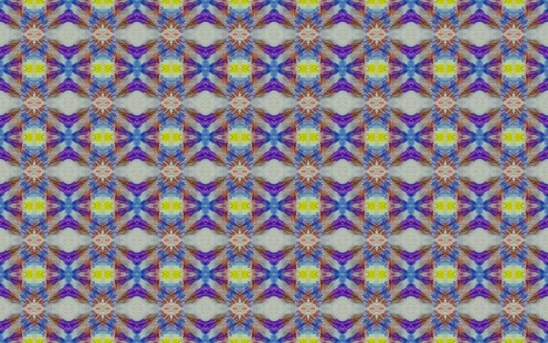 Bohemian Geometric Batik Floor Turkish Ornament Pattern Colored Floral Boho — Stock fotografie