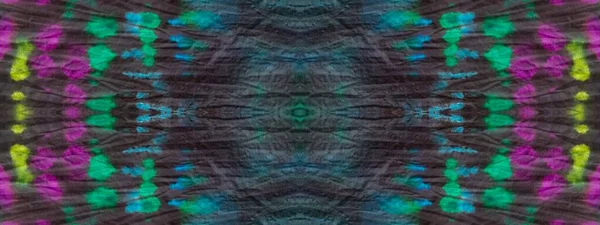 Umyć Bezszwową Plamkę Sztuka Multi Color Shibori Spot Pędzel Wody — Zdjęcie stockowe