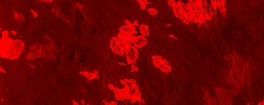 Red Dark Tie Dye Design. Red Dyed Tie Dye Murder. Tiedye Wallpaper Banner. Color Gradient Dirt. Hot Gradient Print. Red Bloodstain Illustration Empty Decorative Artwork. Summer Traditional Greeting.