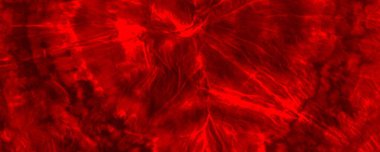 Red Neon Tie Dye Banner. Red Hand Painted Design. Trendy Psychedelic Sunlight. Pop Gradient Slash. Red Transparent Illustration Empty Psyhedelic Concept. Sunny Artistic Silk. Colour Explosion Grunge.