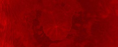 Red Dark Tie Dye Banner. Red Dyed Brushed Effect. Red Transparent Illustration Ink Abstract Paint. Colour Contemporary Sunlight. Empty Spiritual Fashion. Plane Artistic Dirt. Tiedye Explosion Design.