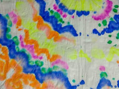 Boyalı Tie Round. Boyalı Tie Round. Renkli Yazıcı Çemberi. Çember Boyalı Parmak izi. Gradyan Çoklu Girdap. 1960 'ların Modeli. 1960 model Tiedye White Colored Destern. Boyalı Yuvarlak Arkaplan.