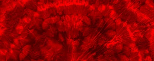 Red Neon Tie Dye Banner Red Dyed Painted Horror Fiery — Stock fotografie