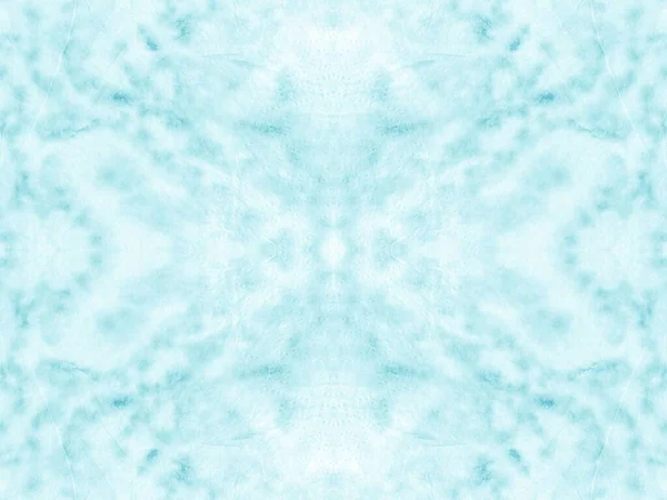 Dot Aquamarine Tye Dye Blob Blue Seamless Mark Tessuto Geometrico — Foto Stock
