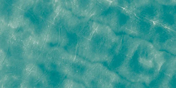 Blue Tie Dye Grünes Meer Glitzert Abstrakte Wasserbürste Argent Aqua — Stockfoto