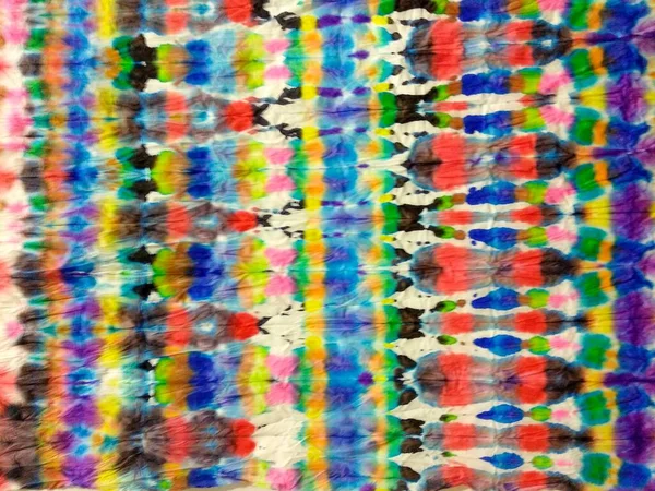 Abstract Aquarelpatroon Kleur Tye Dye Blot Natte Creatieve Kleurrijke Print — Stockfoto