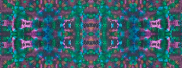 Bloemen Aquarel Pastel Patroon Tie Dye Wash Abstract Bloem Het — Stockfoto