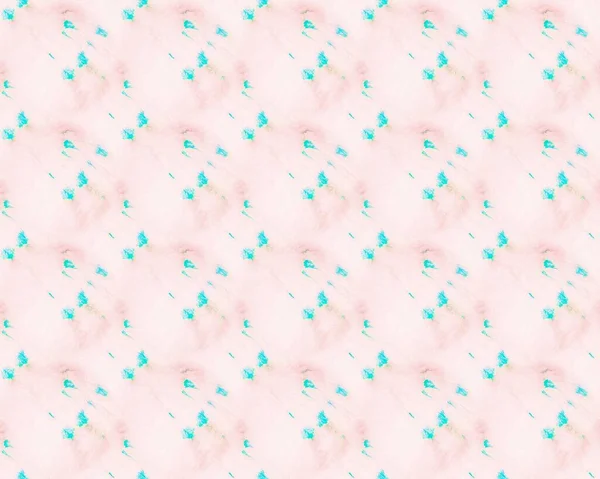 Blaue Textur Nasses Tuschmuster Vorhanden Nahtlose Kunst Blauer Pastelleffekt Pink — Stockfoto