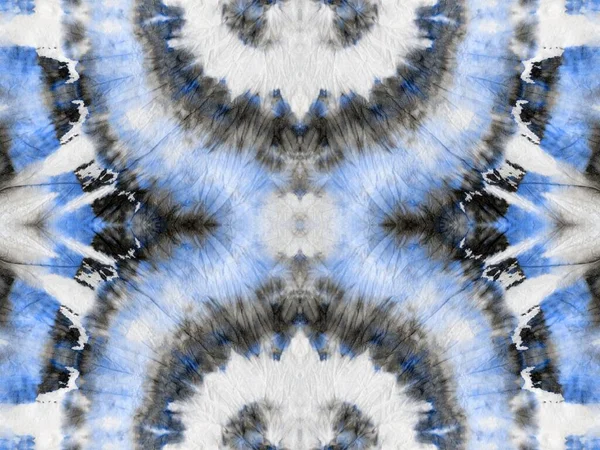Blue Seamless Spot Полосатое Синее Абстрактное Пятно Art Water Shape — стоковое фото