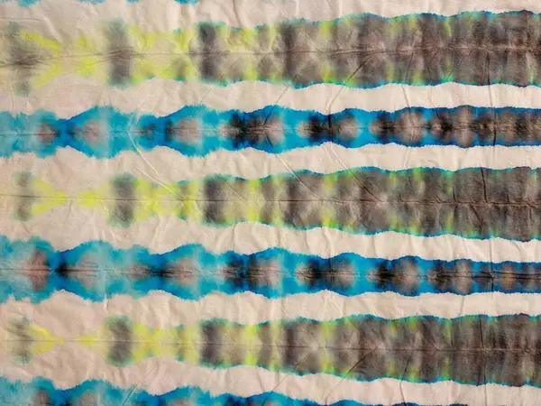 Döntetlen Vonal Absztrakt Akvarell Nyakkendő Festék Hatás Textúra Kék Nyakkendő — Stock Fotó
