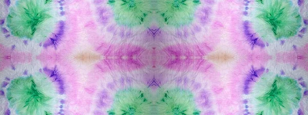 Geo Multi Color Tie Die Spot Muster Mit Waschtinte Vorhanden — Stockfoto