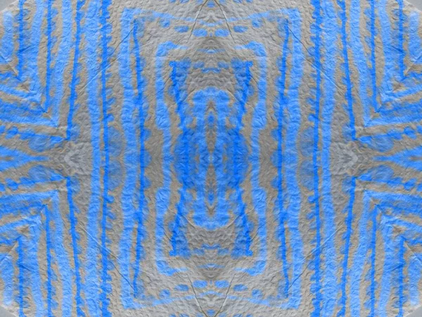 灰色摘要点 洗领带染料冲程 水墨形状 Geo创意无缝隙 民族水彩服装图案 条纹手无缝设计 湿湿的几何Shibori Blot 蓝色艺术纹理 — 图库照片