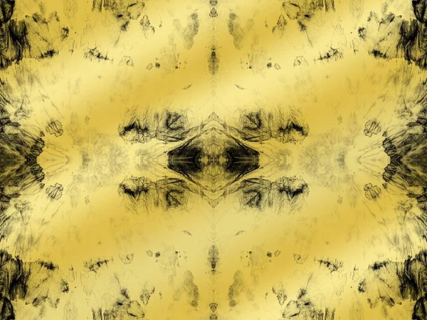 Seamless Abstract Spot Forme Métal Encre Éponge Abstraite Golden Wash — Photo