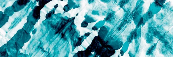 Blue Plain Schmutzige Glänzende Leinwand Blauer Tiedye Abstrakter Fleck Abstract — Stockfoto