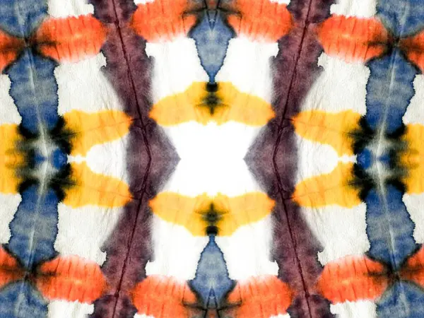 Tintaszínű Ecset Folyadékgeometriai Fény Textúra Nyakkendő Dye Boho Absztrakt Ismétlem — Stock Fotó
