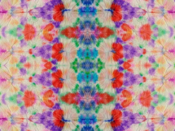 Wash Abstract Spot Geo Multi Color Tye Dye Spot Wash — Stockfoto