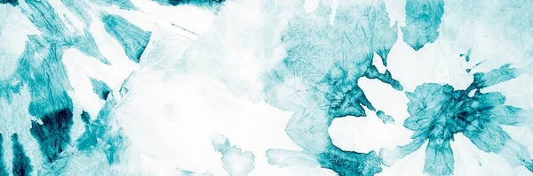 Niebieska Brudna Runda Rysunek Papieru Sea Blur Streszczenie Drukuj Baner — Zdjęcie stockowe