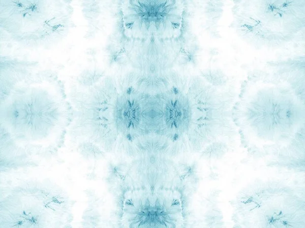 Blue Seamless Mark Texture Aqua Art Tie Dye Soft Abstract — Photo