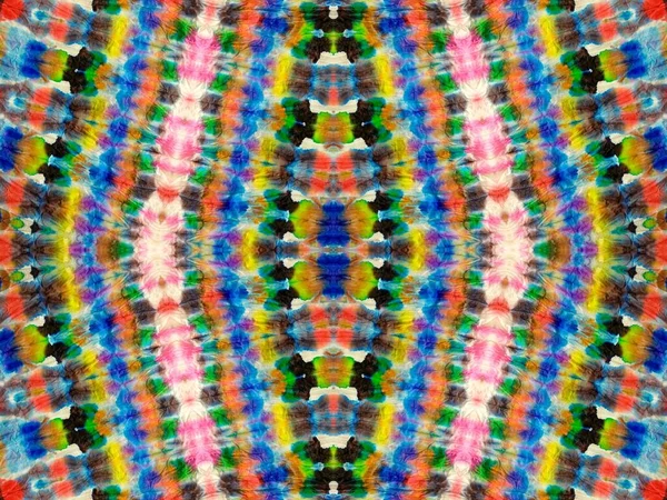 Wash Seamless Mark Wash Tie Dye Grunge Ink Rainbow Abstract — Photo