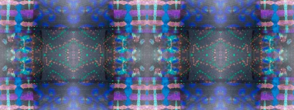 Neon Zökkenőmentes Spot Art Gradient Abstract Kiömlött Mosd Meg Nyakkendőfestéket — Stock Fotó