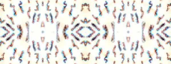 Чернила Геометрические Цветные Шарики Линия Безшовная Марка Форма Цвета Чернил — стоковое фото