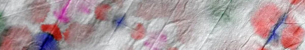 抽象水彩画 条纹灰水彩图案 蓝色领带 染色条纹Ikat纹理 灰色面团模糊设计 Tie Dye效应纹理多色Shibori浸渍图案 — 图库照片