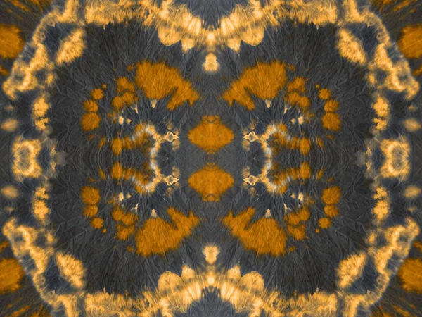 Spot Abstract Gold Wash Tie Dye Effect Tie Dye Wash — Fotografia de Stock