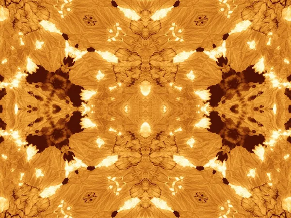 Gold Geometric Seamless Красная Ткань Чернила Абстрактная Акварель Кислотная Акварель — стоковое фото