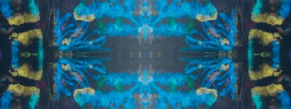 Arte Acuarela Shibori Drip Wash Seamless Spot Derrame Abstracto Gradiente — Foto de Stock