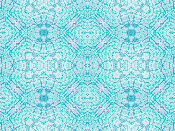 Efecto Arte Sucio Azul Repito Geométrico Azul Rosa Rosa Cepillado — Foto de Stock