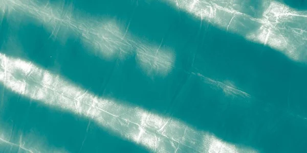 ブルーダーティアート Azure Bright Brush トルコ式インク グリーンソフト水彩 シャイなパターンだ 白い海のパターン 水性塗料 明るい空 — ストック写真