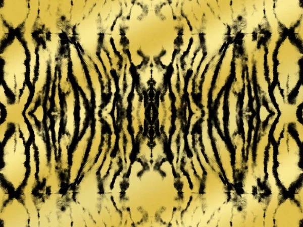Nahtlose Abstrakte Folie Dark Background Tiger Wiederholung Handnahtloser Schmutz Art — Stockfoto