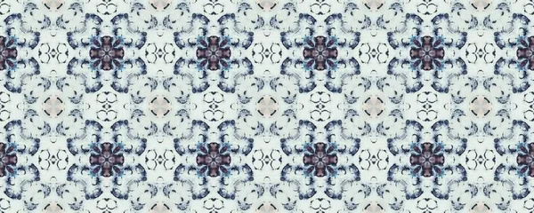 Bohemian Geometric Flower Boho Colored Floral Floor Colored Abstract Floral — Foto Stock