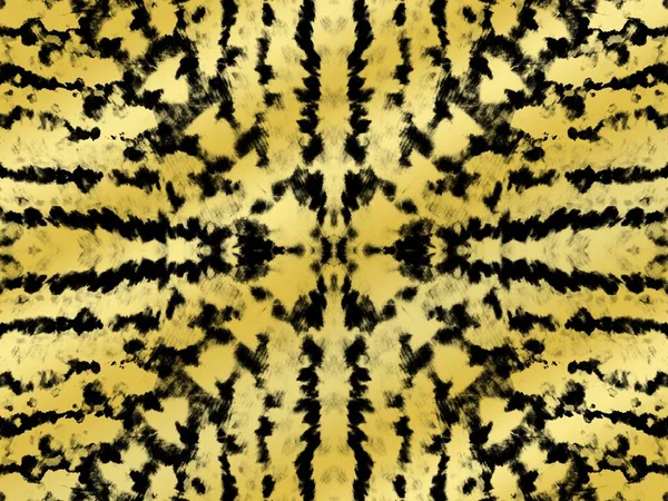 Nahtloses Abstraktes Gold Ethnische Kunst Splatter Pattern Animal Background Acryl — Stockfoto